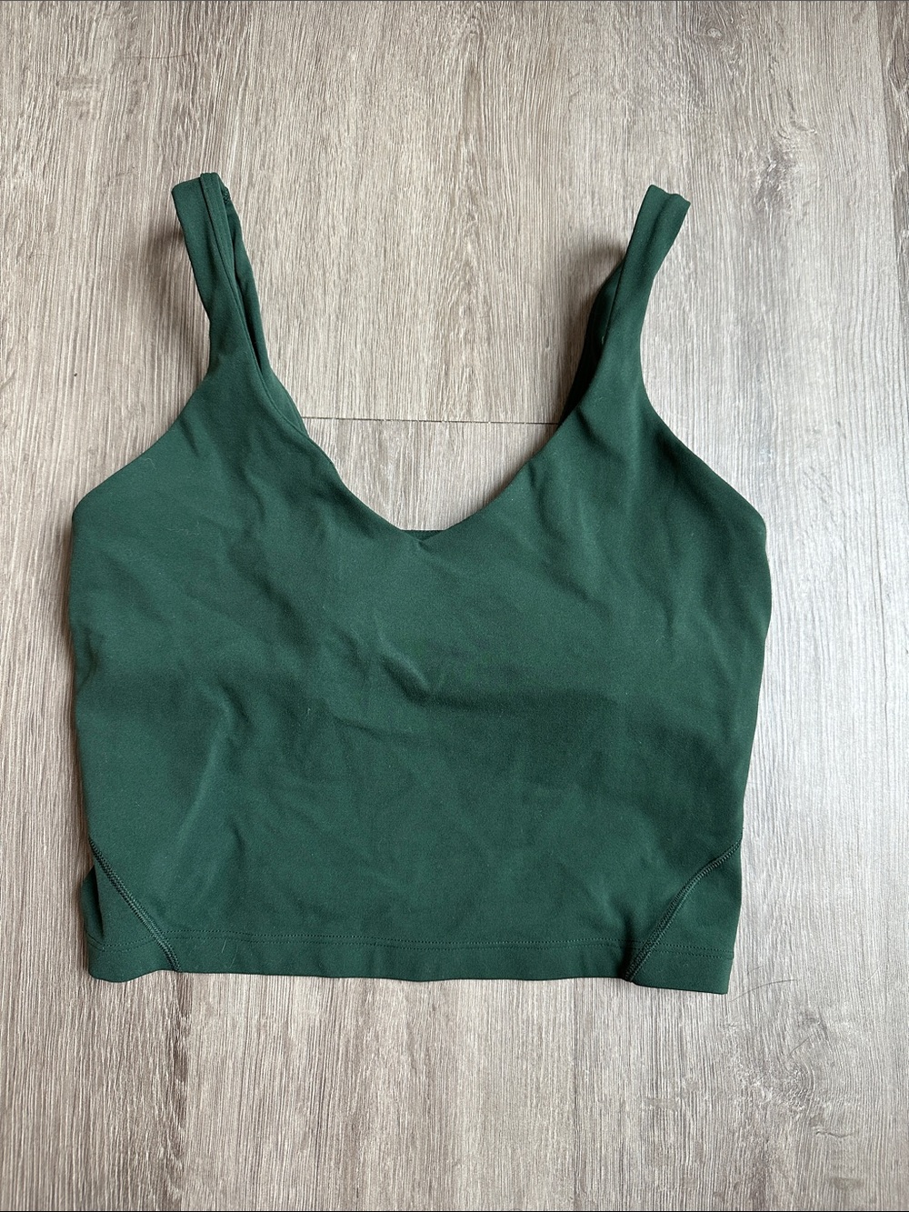 Lululemon Align Tank Top Light Support, A/B Cup Legacy Green 6